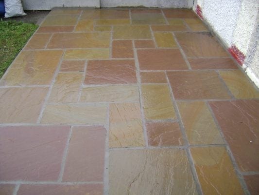 Camel Dust Indian Sandstone Patio