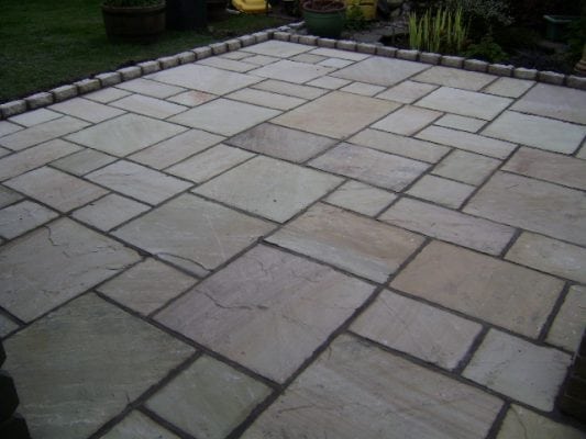 Mint Indian Sandstone Patio