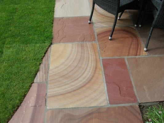 Camel Dust Indian Sandstone Patio