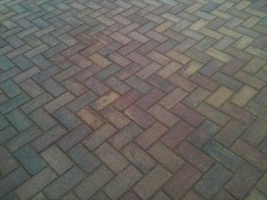 Rustic Slane Brick Driveway