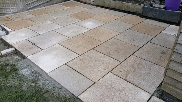 Brown Granite Patio