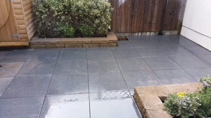 Black Granite Patio