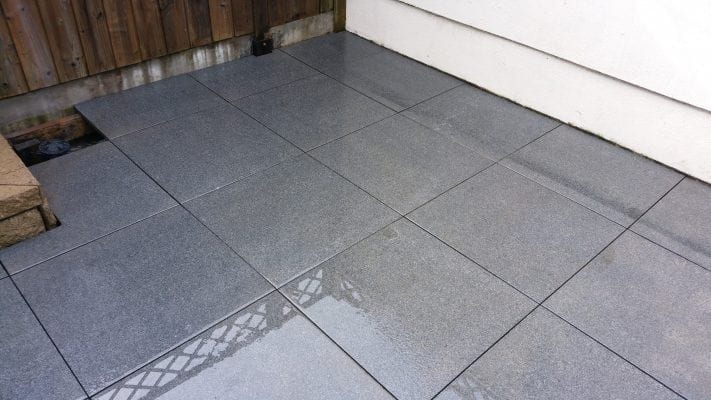 Black Granite Patio